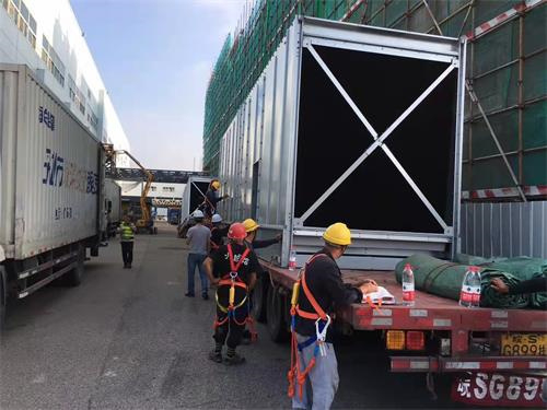 玻璃鋼冷卻塔的落水噪聲和其防治措施,玻璃鋼冷卻塔結(jié)構(gòu)圖