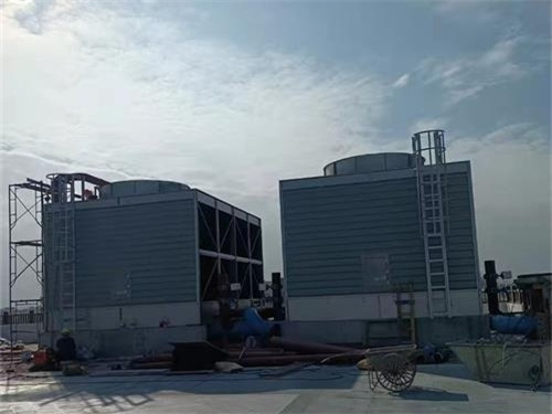 方形玻璃鋼冷卻塔，使用380V三相電機(jī),天津方形玻璃鋼冷卻塔